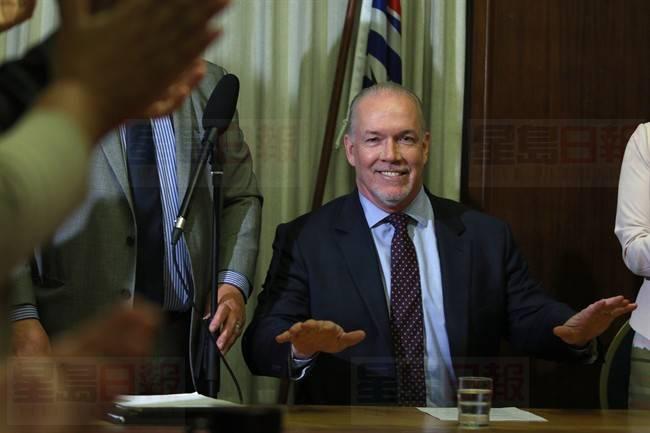 卑詩省新民主黨黨領賀謹表示, 隨時應付下一次省選