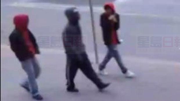 看到這三個人小心了！瑞爾森大學白天公然搶劫