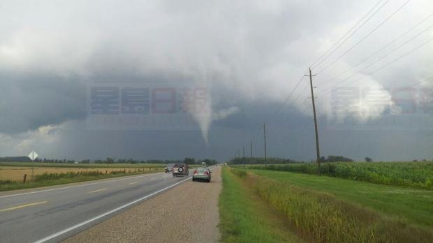 安省或有龍捲風？倫敦一帶收雙重天氣警報