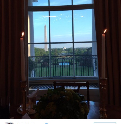 特朗普妻兒正式入住白宮 終於團聚！