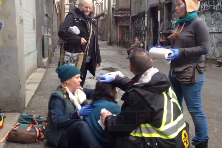 溫哥華6月12日開始的一星期 有5人死於吸毒過量