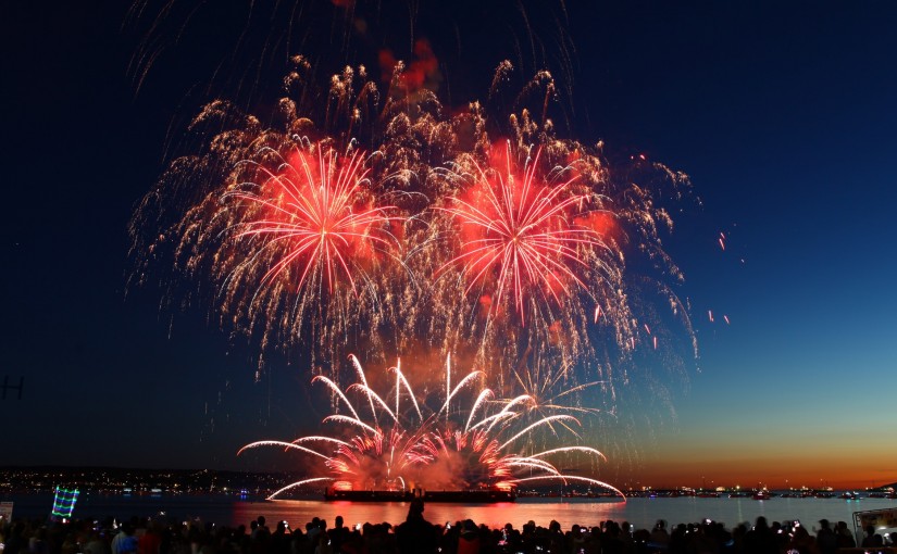 溫哥華首場煙花匯演 周六晚舉行