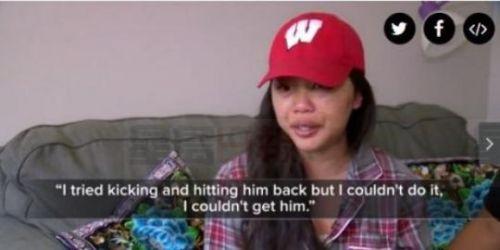 美國亞裔女子遭劫匪當街暴打 大聲呼救無人理