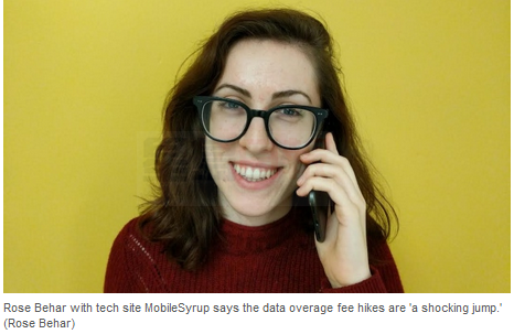 用戶移動數據不夠用 Rogers和Bell還在漲價