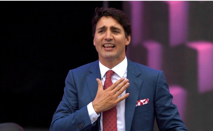 特鲁多国庆演讲漏掉亚省 民众依然愤怒难以原谅