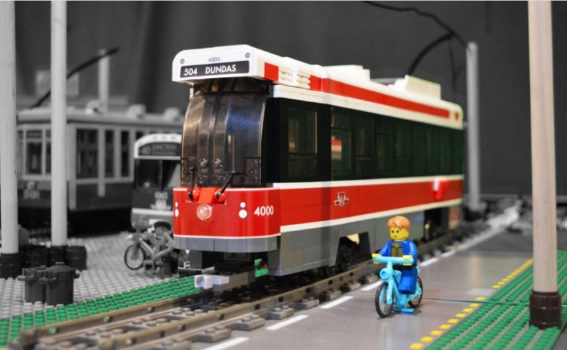 多倫多市民用樂高記錄公共交通發展