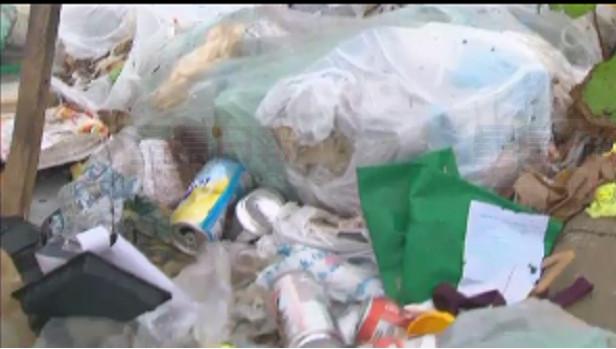 萬錦一廣場竟成垃圾場 動物糞便滿地