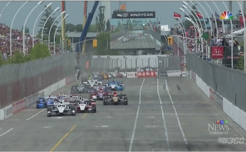 本田印地賽車比賽加拿大選手獲得季軍