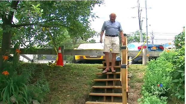 市民花$500給公園修了一個政府預算$15萬的樓梯