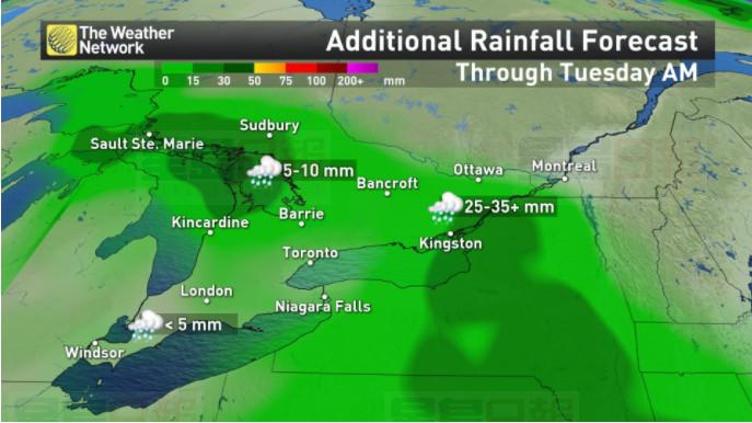 多倫多暴雨還沒結束！持續降水100毫米或又有水漬