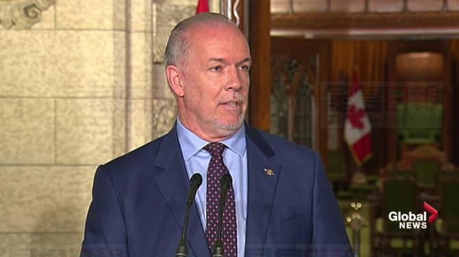 卑詩省省長賀謹到渥太華與總理杜魯多會面 討論多項議題