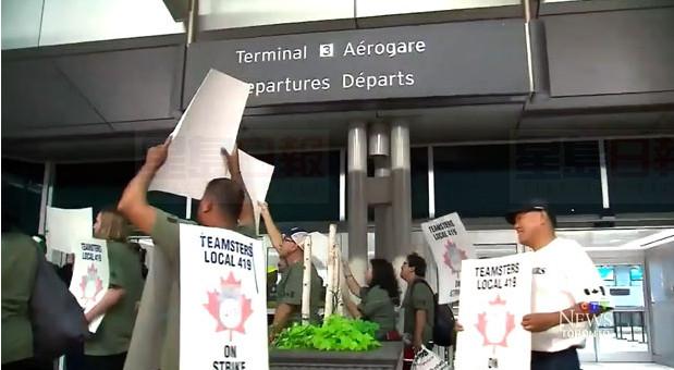 皮爾遜機場地勤工人罷工後未導致明顯滯留