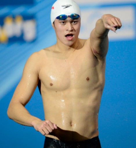 孫楊400米自由泳奪冠 實現世錦賽三連冠