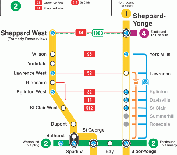 TTC本週閉站通知 軌道維修央街部分地段不可路面停車
