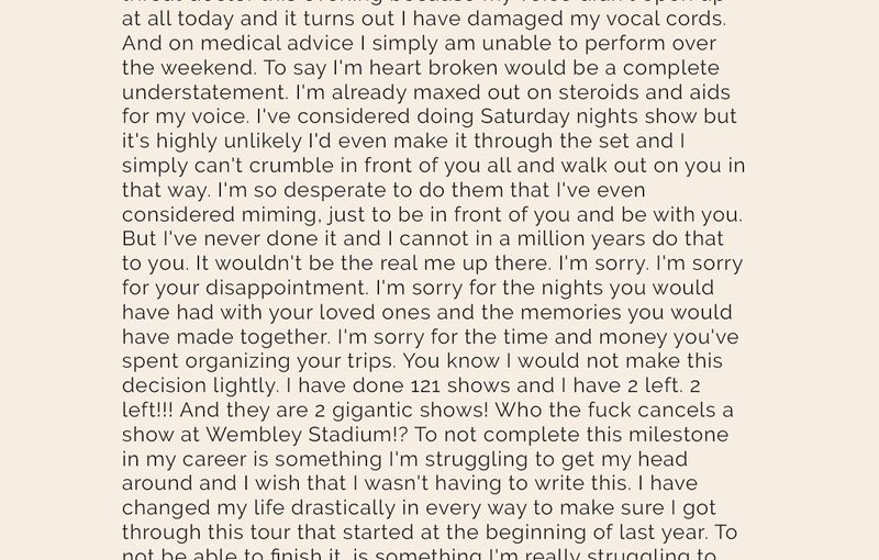 格萊美獲獎歌手Adele 取消演唱會“以後不巡演”