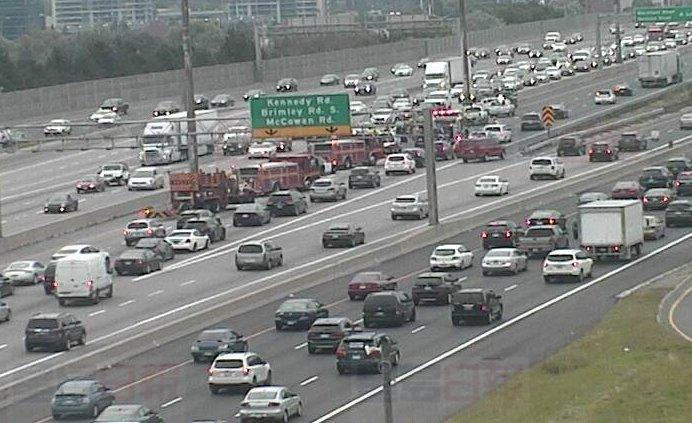 401士嘉堡路段發生嚴重車禍 致5人受傷