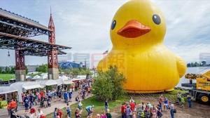 大黃鴨的到來 連帶提升DT地區銷售