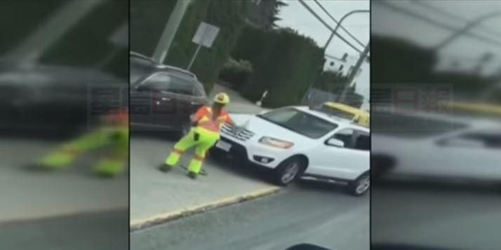 卑詩省本拿比撞倒地盤交通指揮員的司機 被控多項罪名