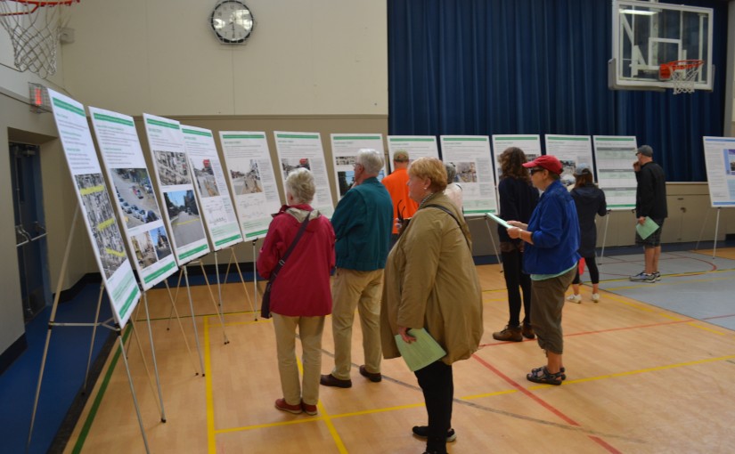 列市府辦開放日 徵詢市民對改善史蒂夫斯頓核心區街貌意見