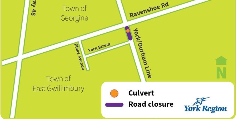 約克區重要路段暫時關閉維修