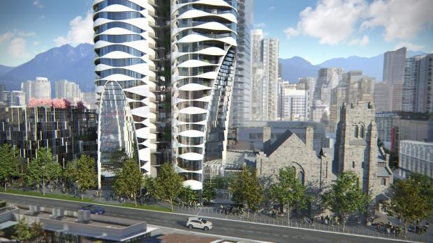 溫哥華市議會通過在西端興建56層高大廈