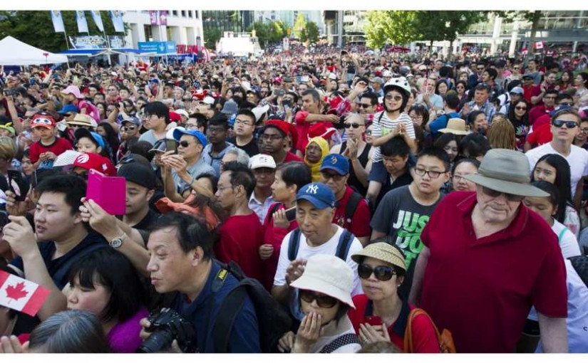 7月1日溫市慶祝加拿大國慶日活動 無重大事故發生