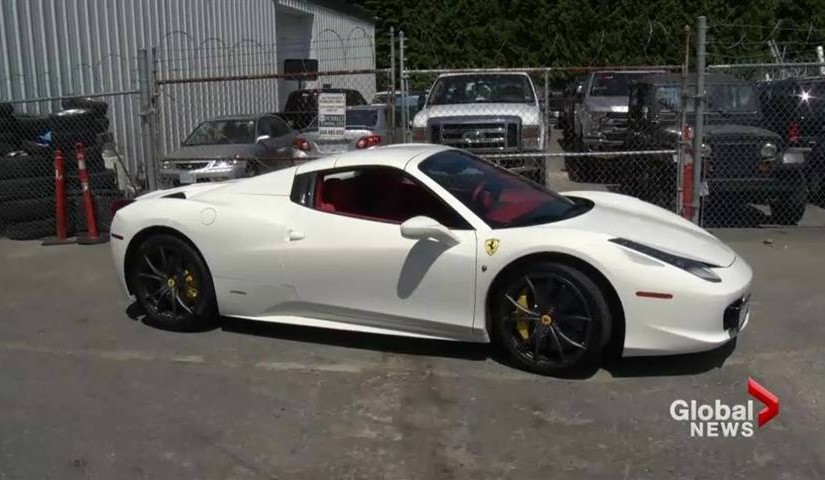 獅門橋再截獲嚴重超速汽車