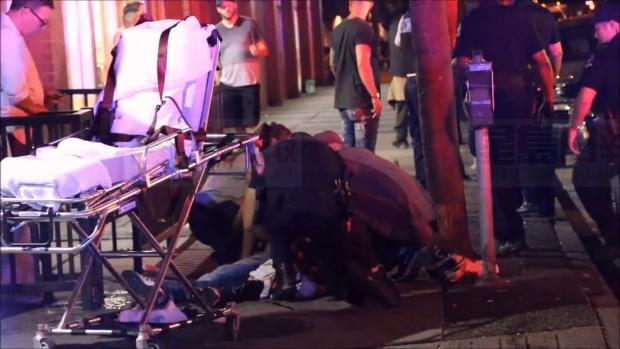 溫哥華華埠傷人案 兩人送院 一人被捕