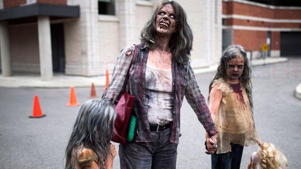 多倫多公祭活動粉絲“扮鬼”紀念僵尸片之父