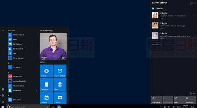 微軟將推Windows 10版LinkedIn應用