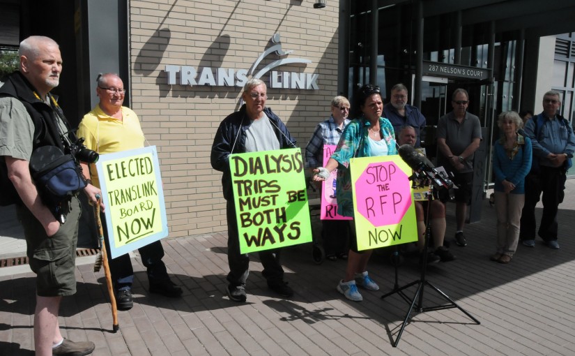 關注傷障人士小巴者反對服務外判