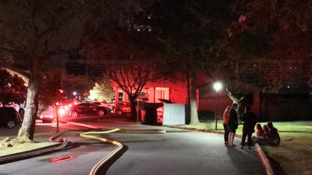 卑詩省素里市有城市屋發生火警 無人受傷