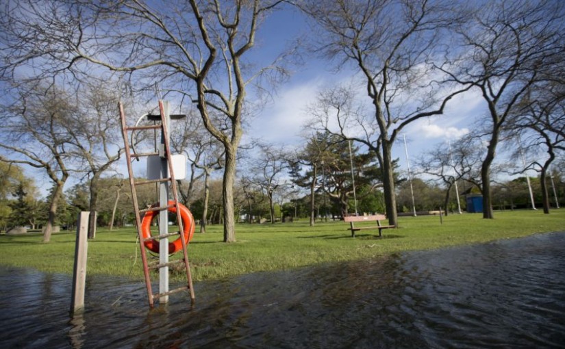 湖心島商戶稱島上水位已經平穩 望重開迎接遊客