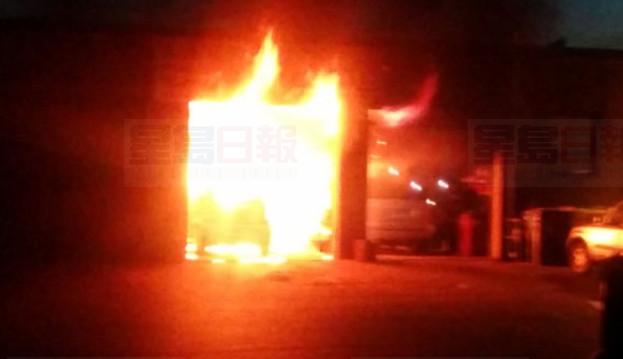 士嘉堡汽車修理廠二級火警 老闆疑似華人