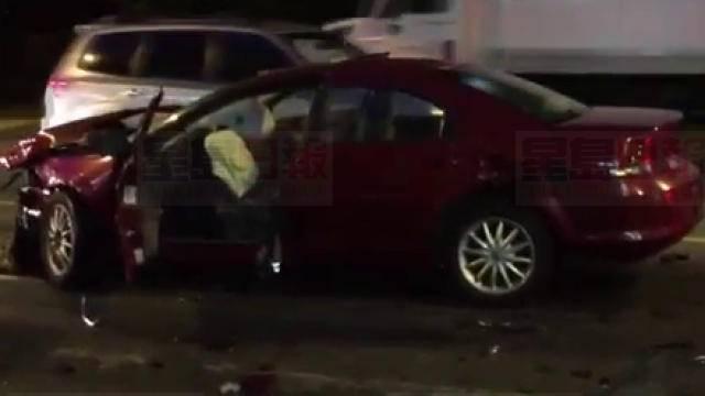 溫哥華西區的交通意外 令數百名加航乘客受影響