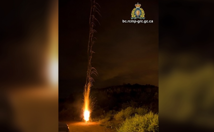 卑詩男放煙花慶祝山火疏散后回家 被罰1千元