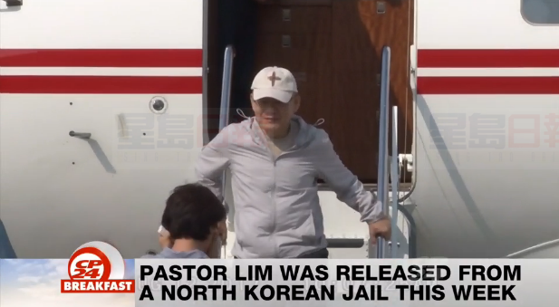 北韓釋放加籍牧師週日返教堂參加禮拜