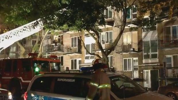 蒙特利爾公寓起火 嬰兒獨自在家中被救出