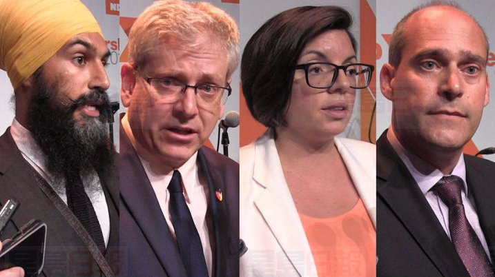 NDP黨魁候選人今天最後一次拉票