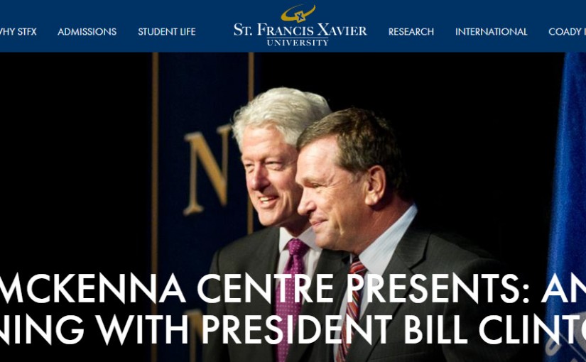 克林頓要來多倫多了 見一面價格不菲