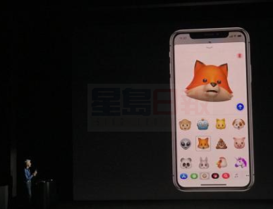 自創表情包Animoji 表情包可以模仿用戶表情！