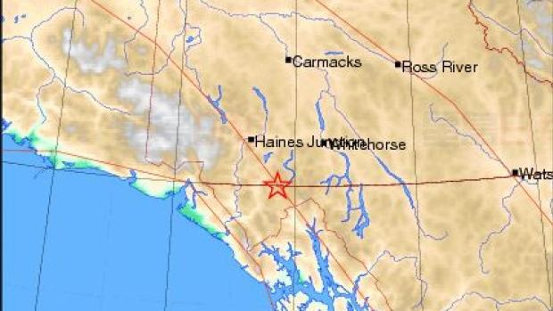 卑詩省與肓空及阿拉斯加邊境地區周六發生地震 沒有損毀報告