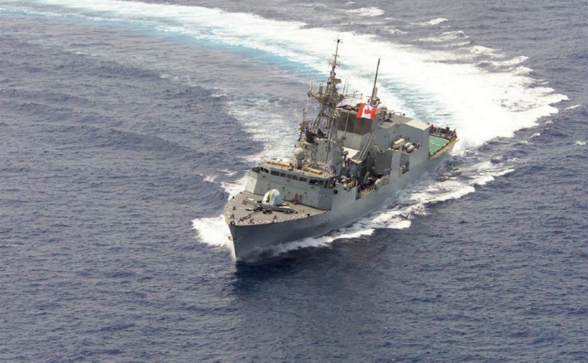 加國海軍護衛艦替換方案被延遲