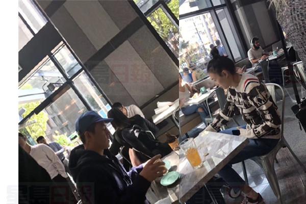 陳冠希秦舒培帶女兒現身加拿大餐廳，一家三口很溫馨