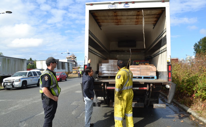 溫市警實施道路安全突擊檢查 一半商業車輛被勒令停駛