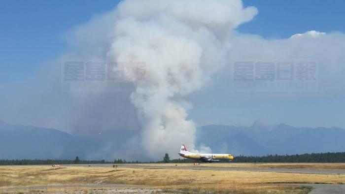 卑詩省內陸Cranbrook附近的山火範圍擴大 當局發出疏散令