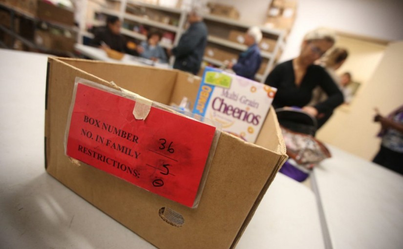 食物銀行需求量回升 老年人食不果腹