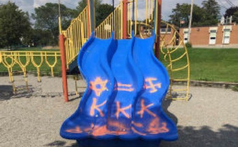 萬錦學校惊現反猶太、反黑人塗鴉