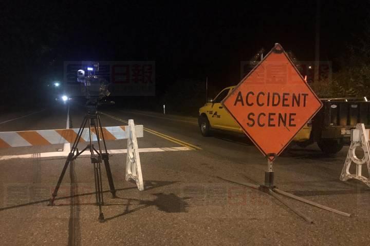 卑詩省楓樹嶺發生嚴重交通意外 一人受傷