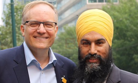 聯邦新民主黨在溫哥華舉行最後一場黨領辯論